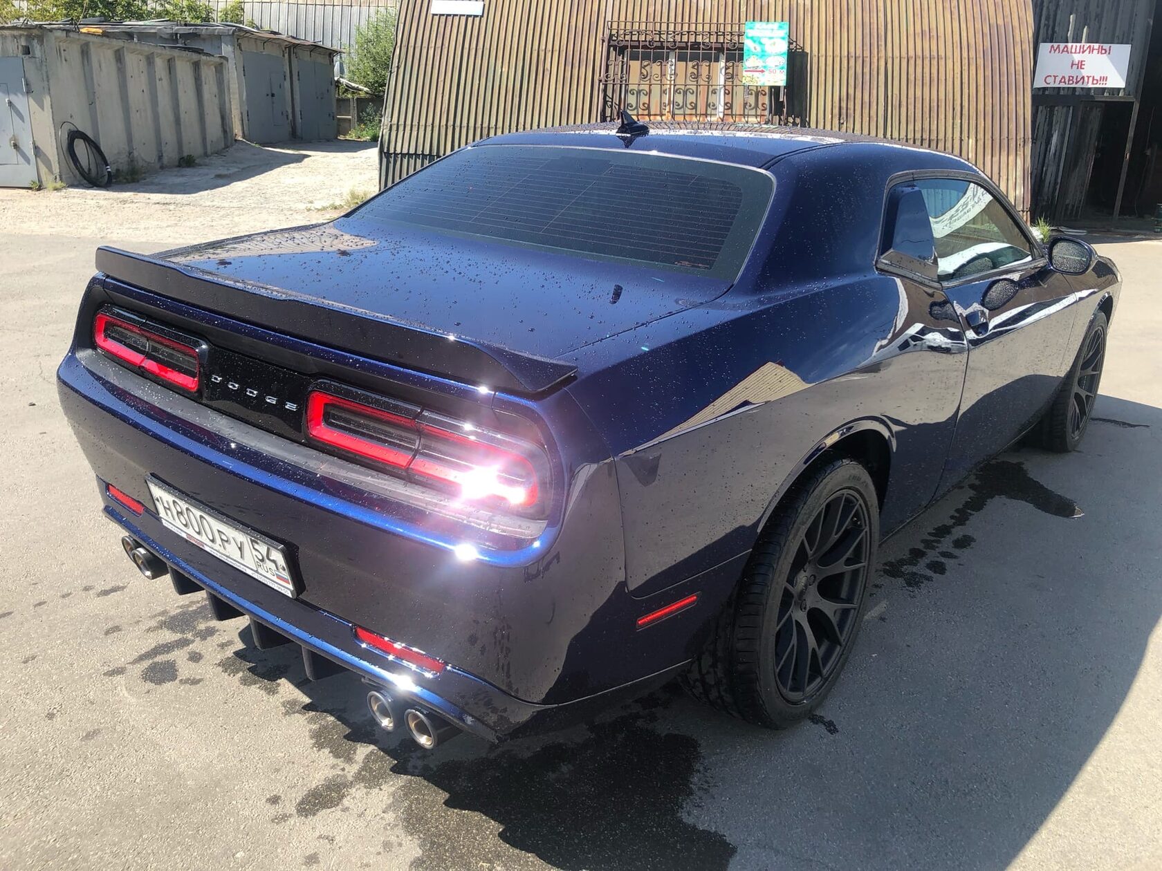 Осмотр перед покупкой Dodge Challenger для клиента из Москвы