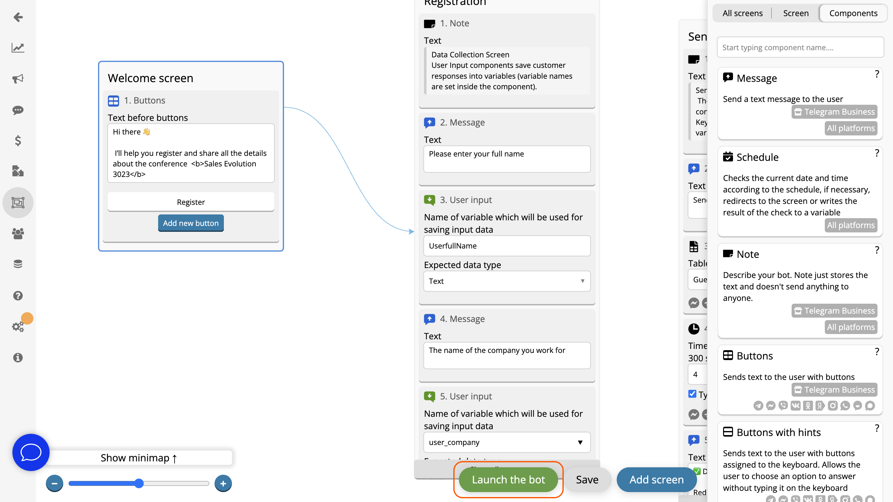 Chatbots Event Registration Event Registration Chatbot Template | Automate Attendee Management ...