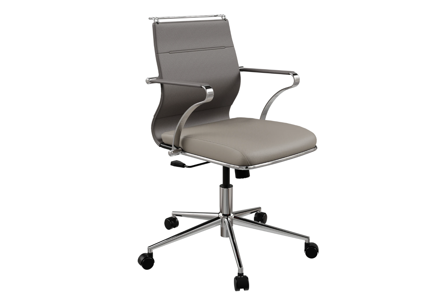 Sit Well M4-192K — кресло из экокожи с хромом