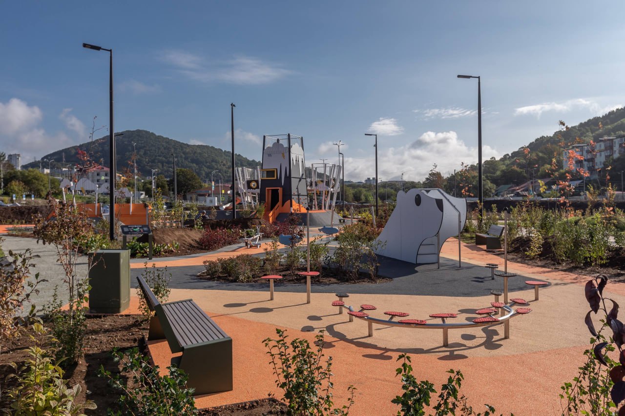 Outdoor park lighting solution