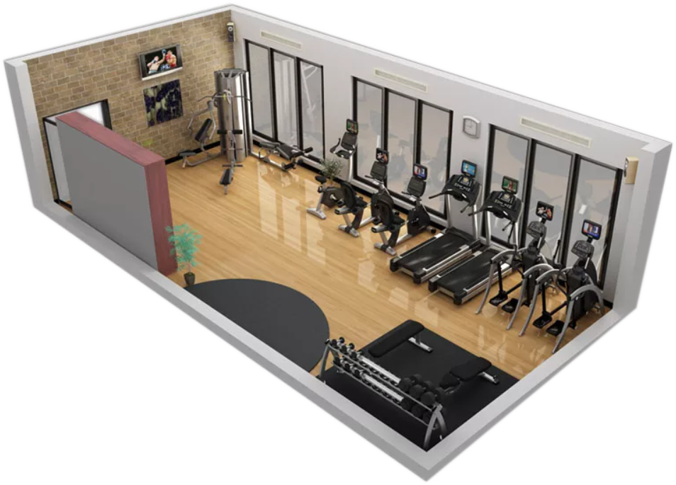 Gym 3d Home