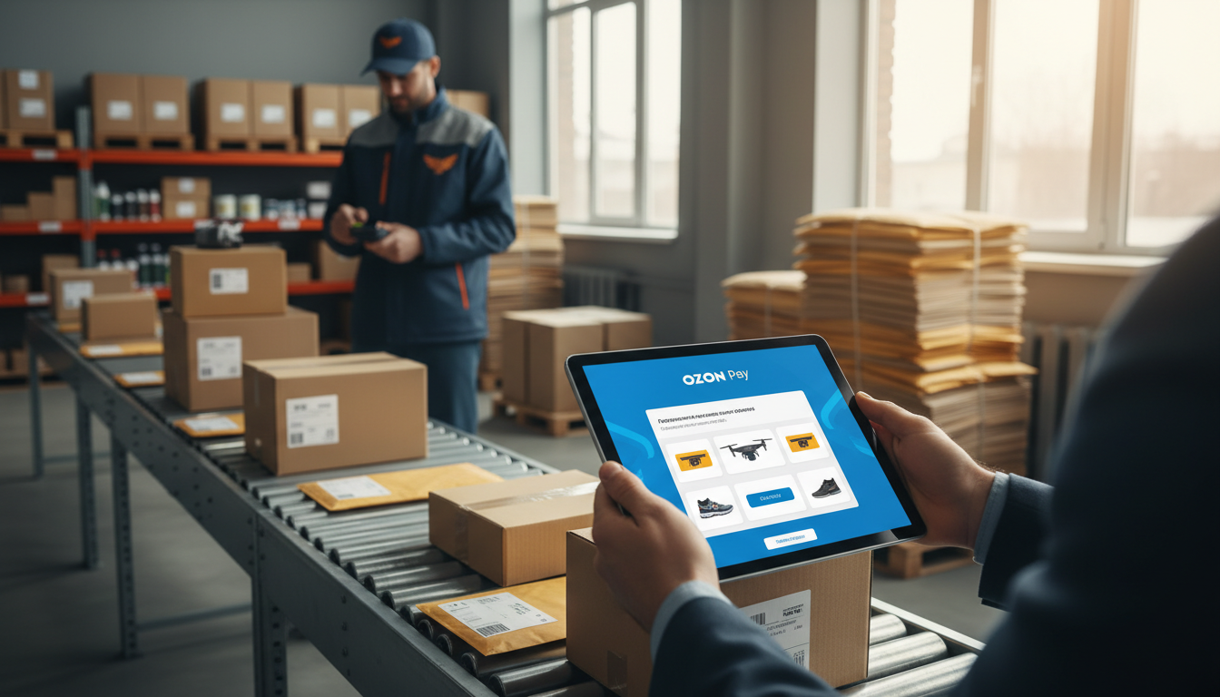 Ozon Pay объединил эквайринг и доставку для интернет-магазинов