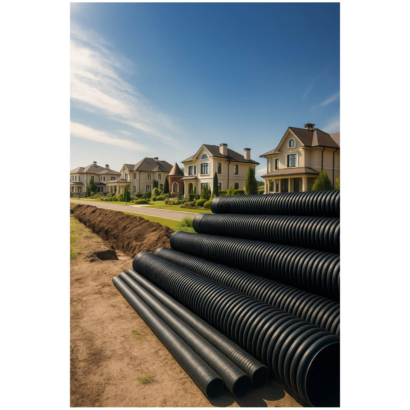 Труба в канаву на заезд как же выбрать?