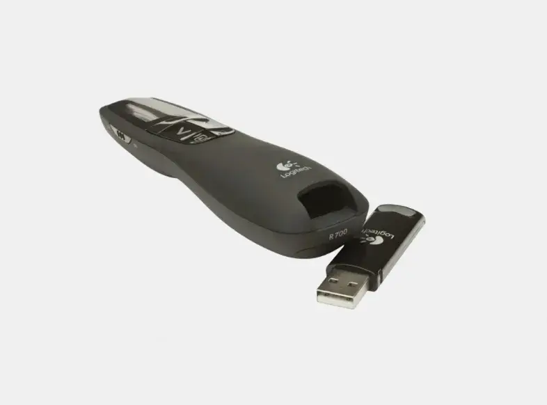 Перетащите фото Презентер Logitech Wireless Presenter R400