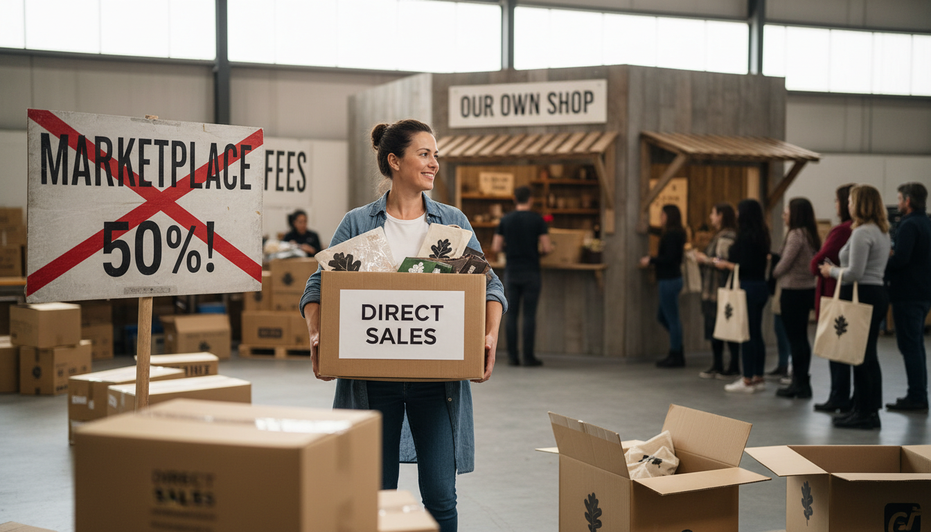 Комиссии маркетплейсов достигли 50%: как бизнес переходит на прямые продажи