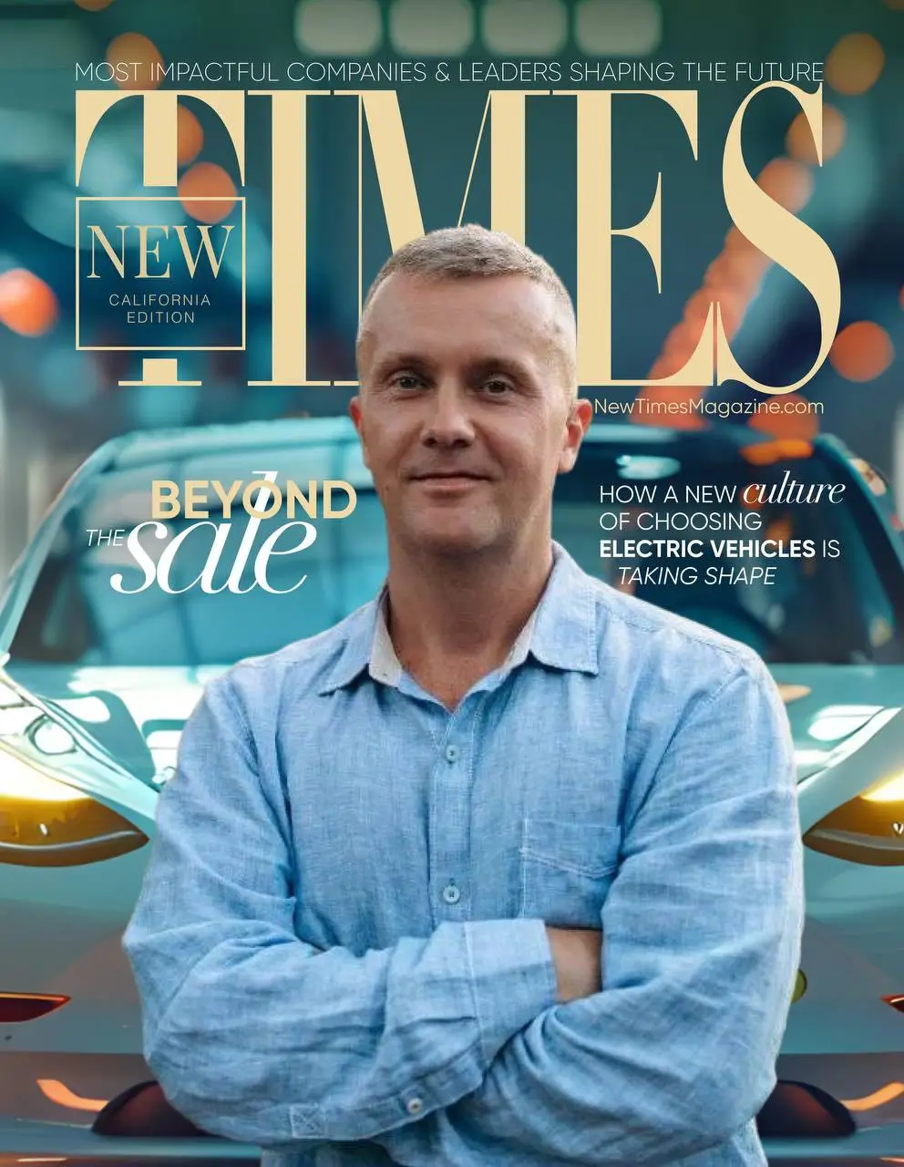 Сергей Захарчук на обложке журнала New Times Magazine