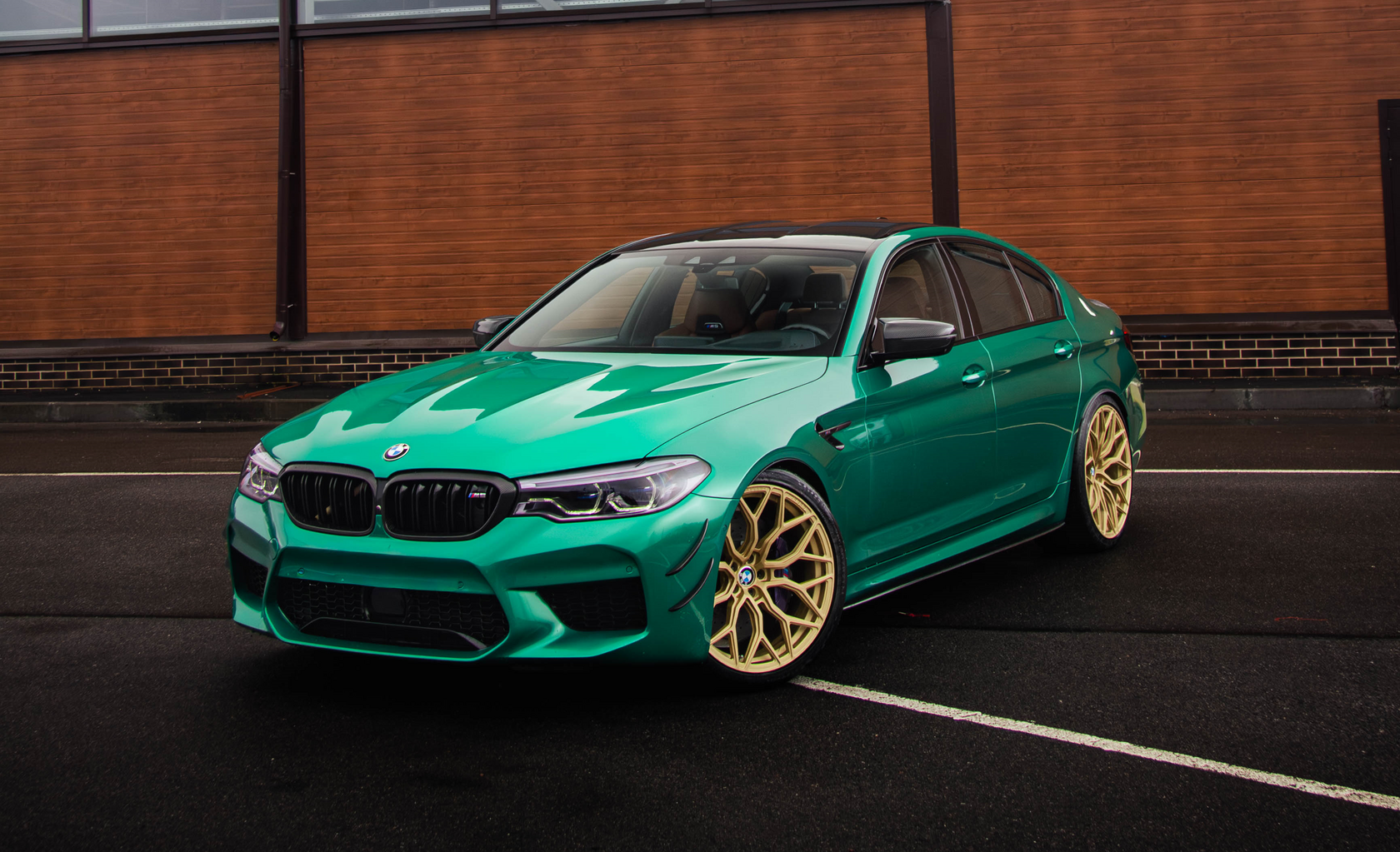 BMW M5 Competition F90 Isle of Man Green