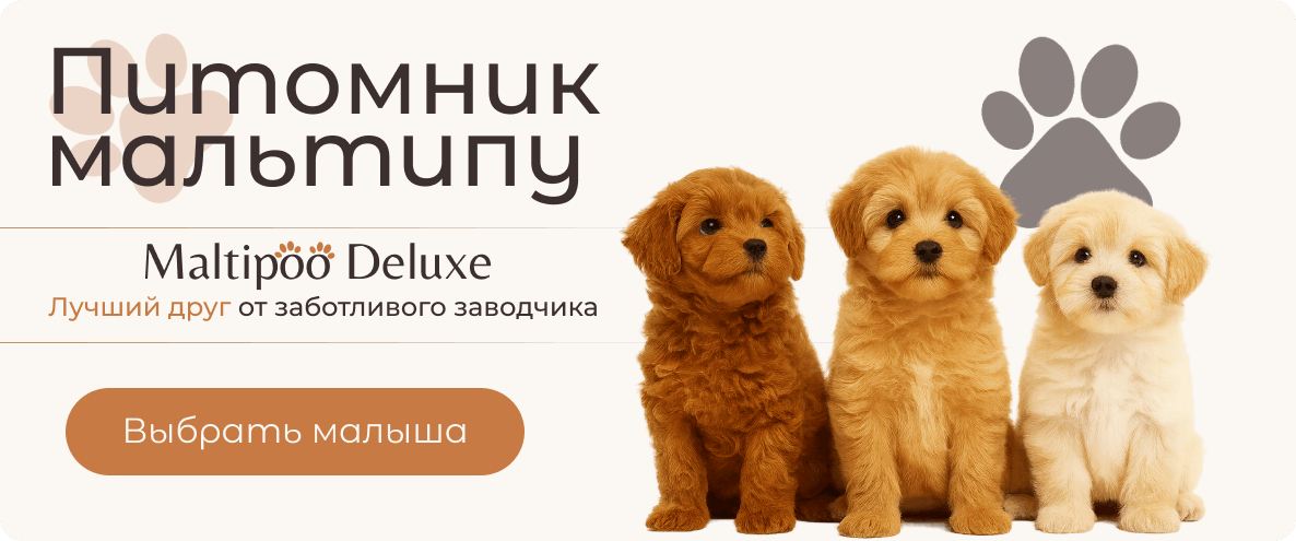 Щенки Мальтипу из питомника Maltipoo Deluxe. Лучший друг от заботливого заводчика.