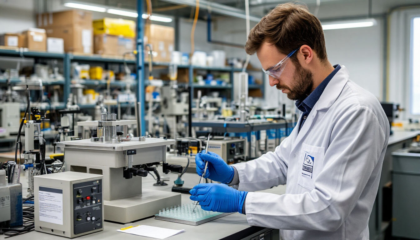 Лабораторное сопровождение -работа -строительство -полный