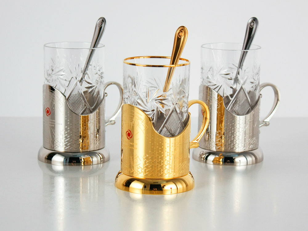 Изготовление подарочных подстаканников с логотипом на заказ по выгодной ...