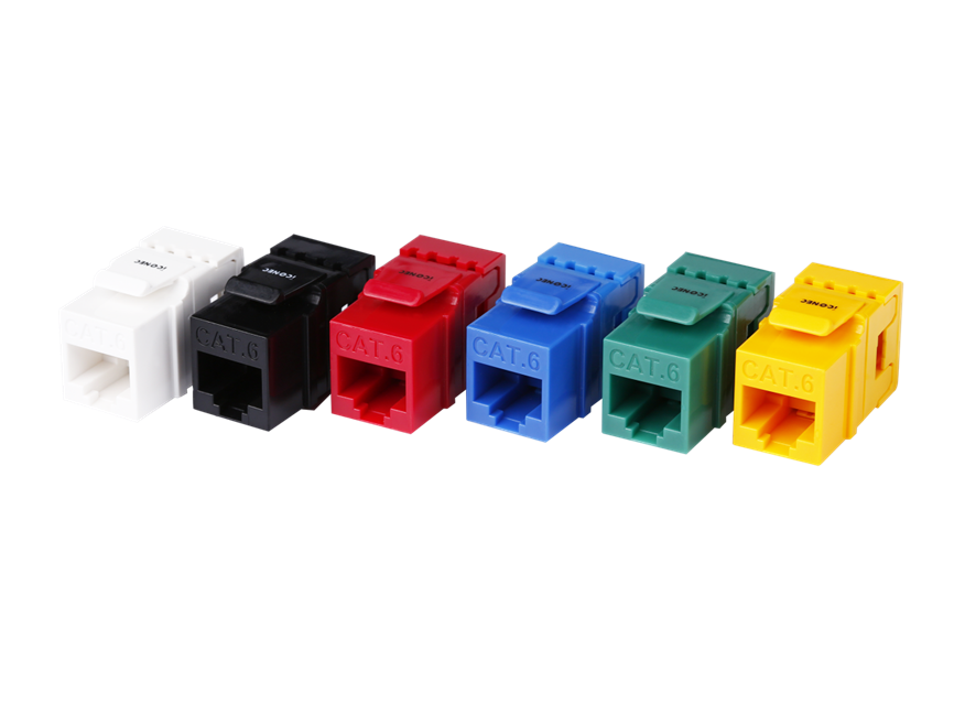 Кат.6 неэкранированный информационный модуль