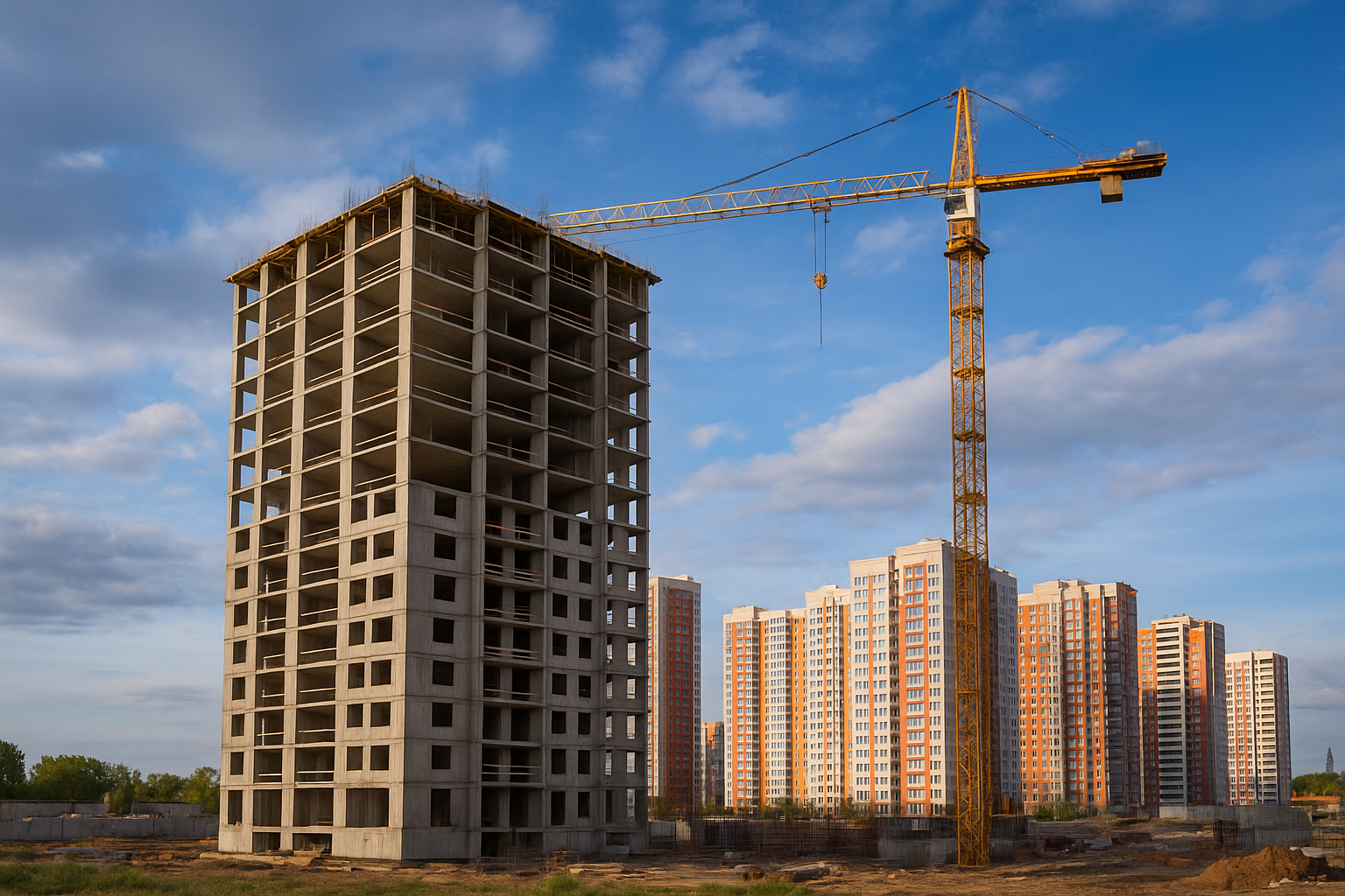 Современный жилой комплекс Новосибирска — выгодная покупка на этапе котлована