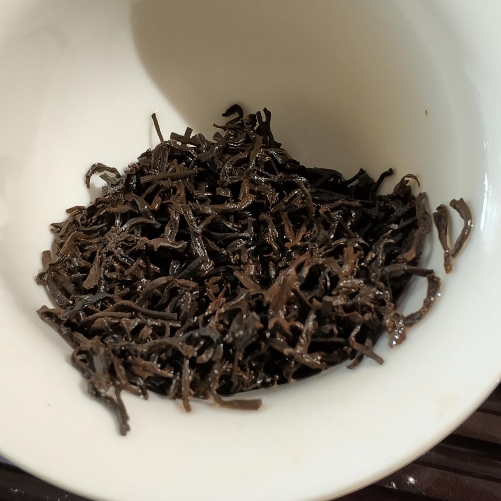 Spent Black Gold Tea Leaves