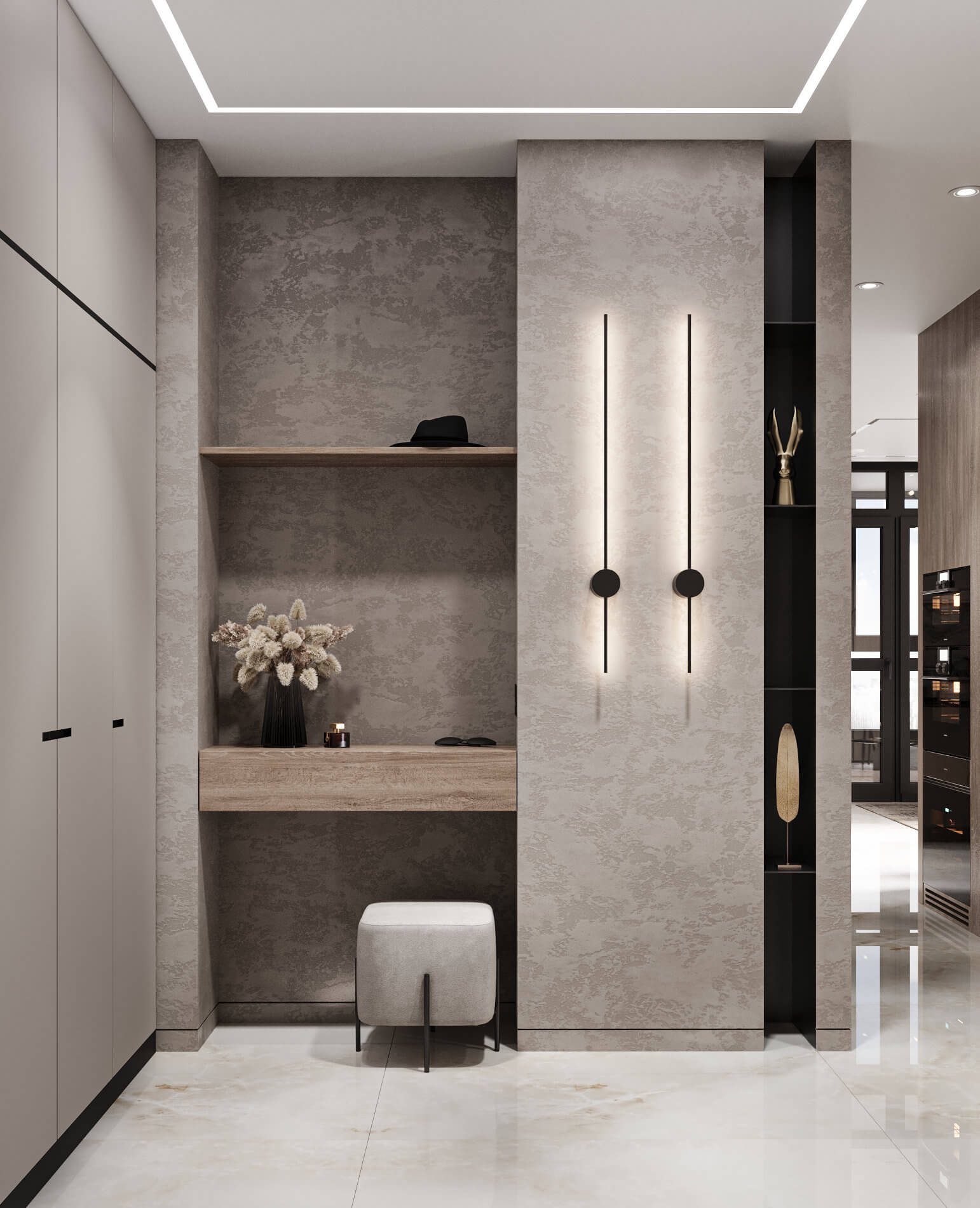 Прихожая, мебель для прихожей, мебель, шкаф