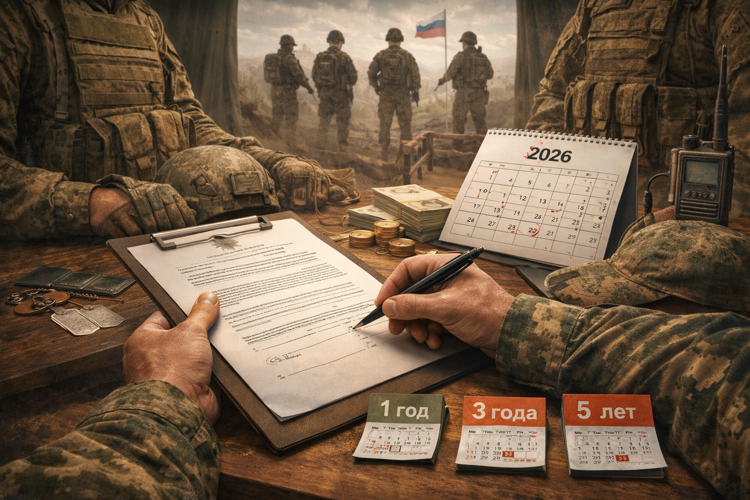 Сроки заключения контракта на СВО - на сколько подписывается для несения военной службы в 2026 году, как заключить, выплаты и условия службы