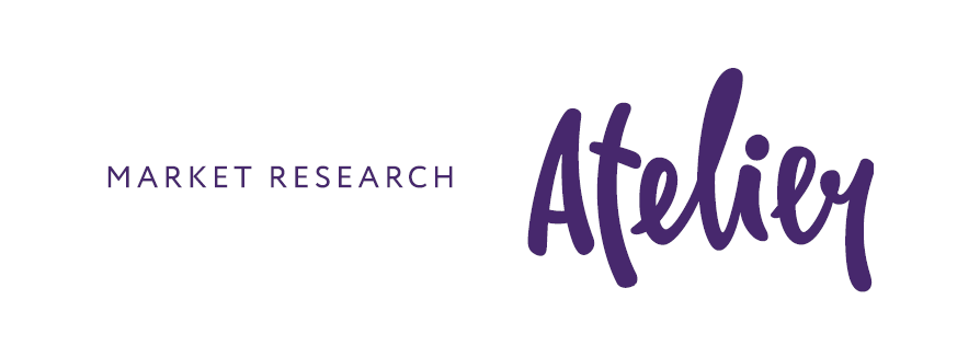 Логотип маркетингового агентства Atelier Market Research