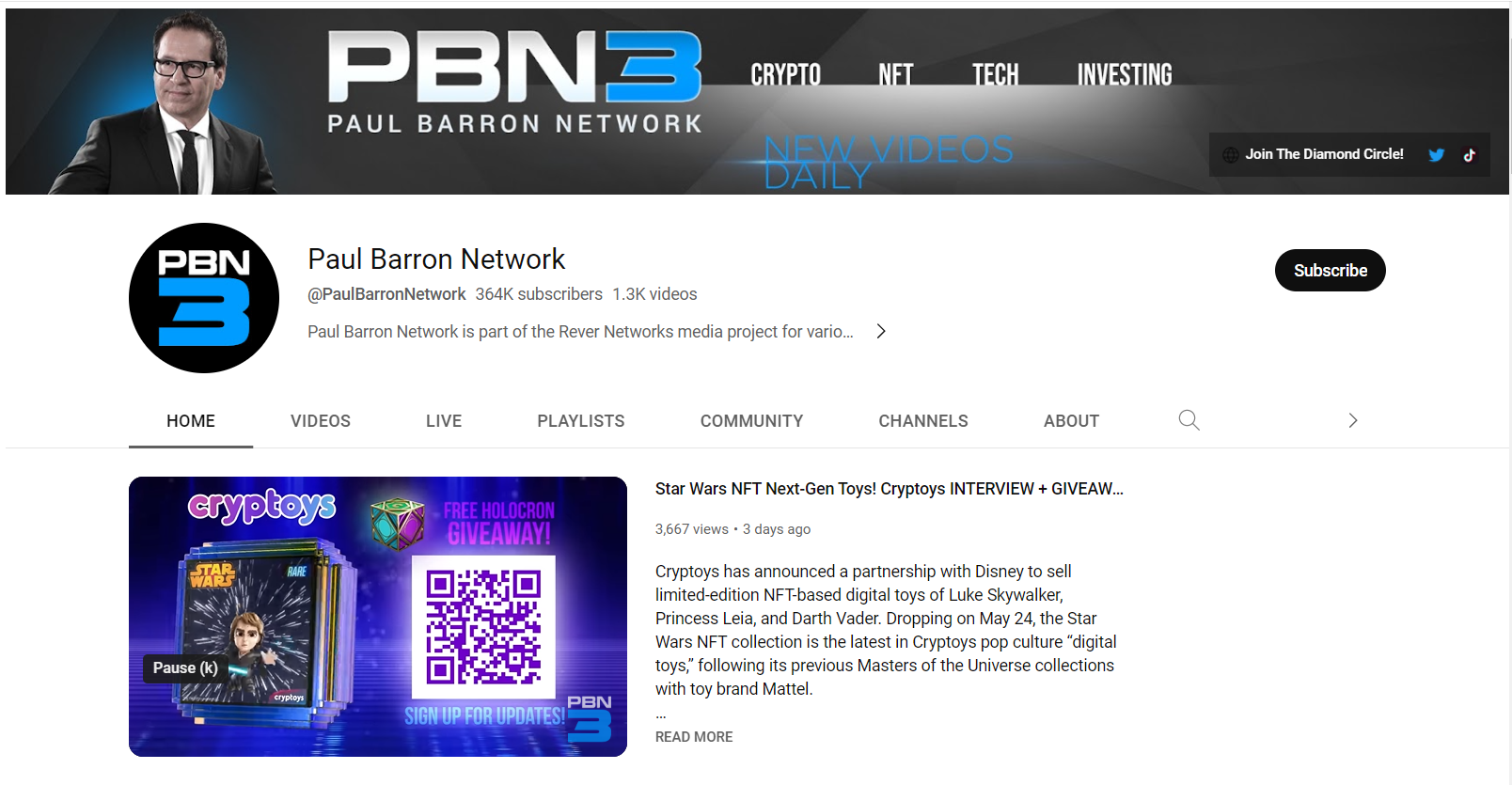 Paul Barron Network