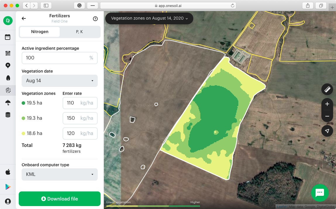One soil. ONESOIL. ONESOIL Scouting. ONESOIL Scouting: мониторинг полей для фермера. ONESOIL Map.