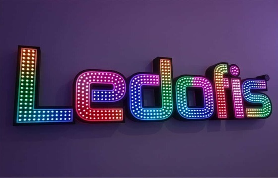 Объемные буквы для компании