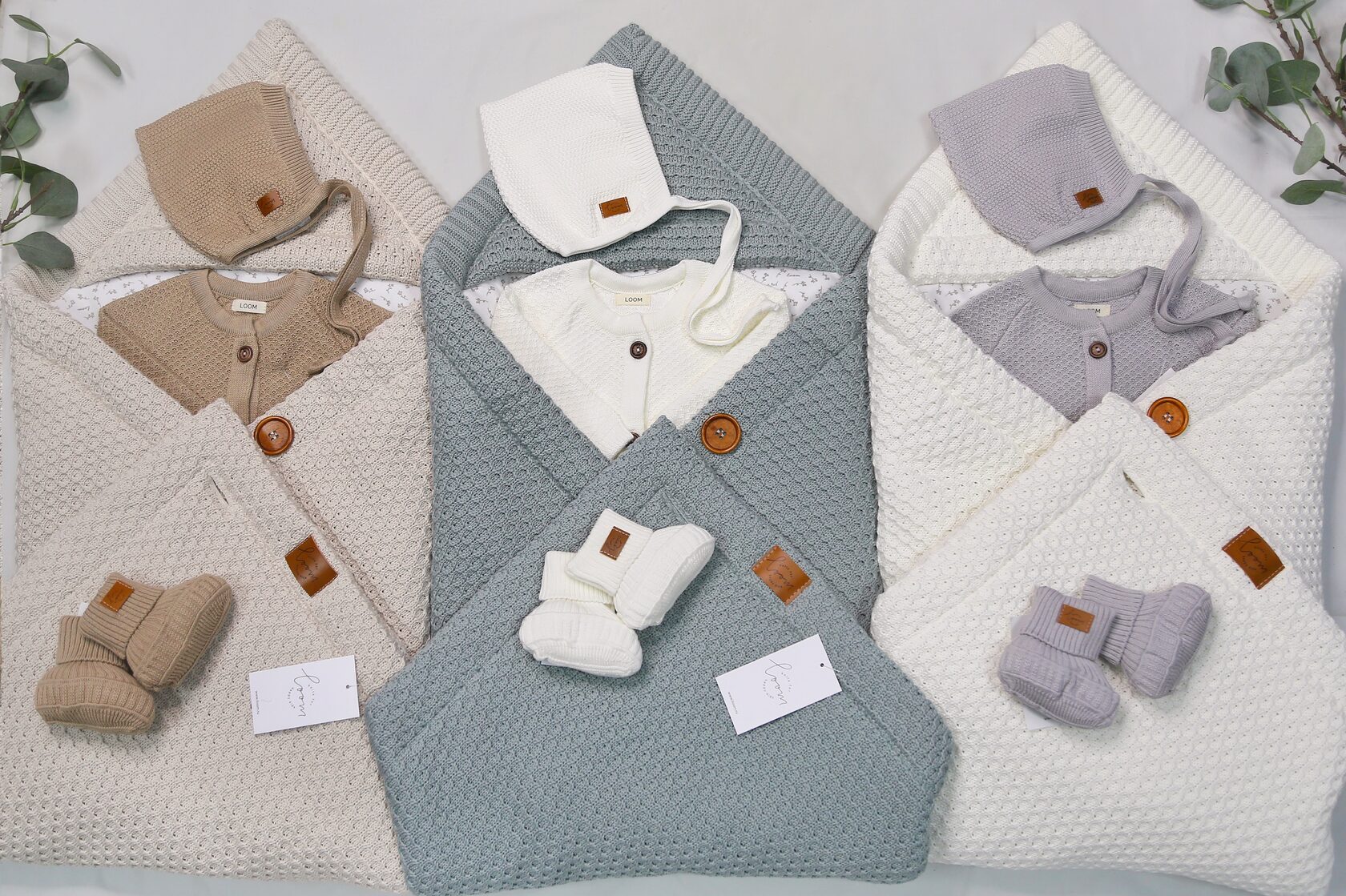 Конверт-плед на выписку Loom Mommybag72.ru