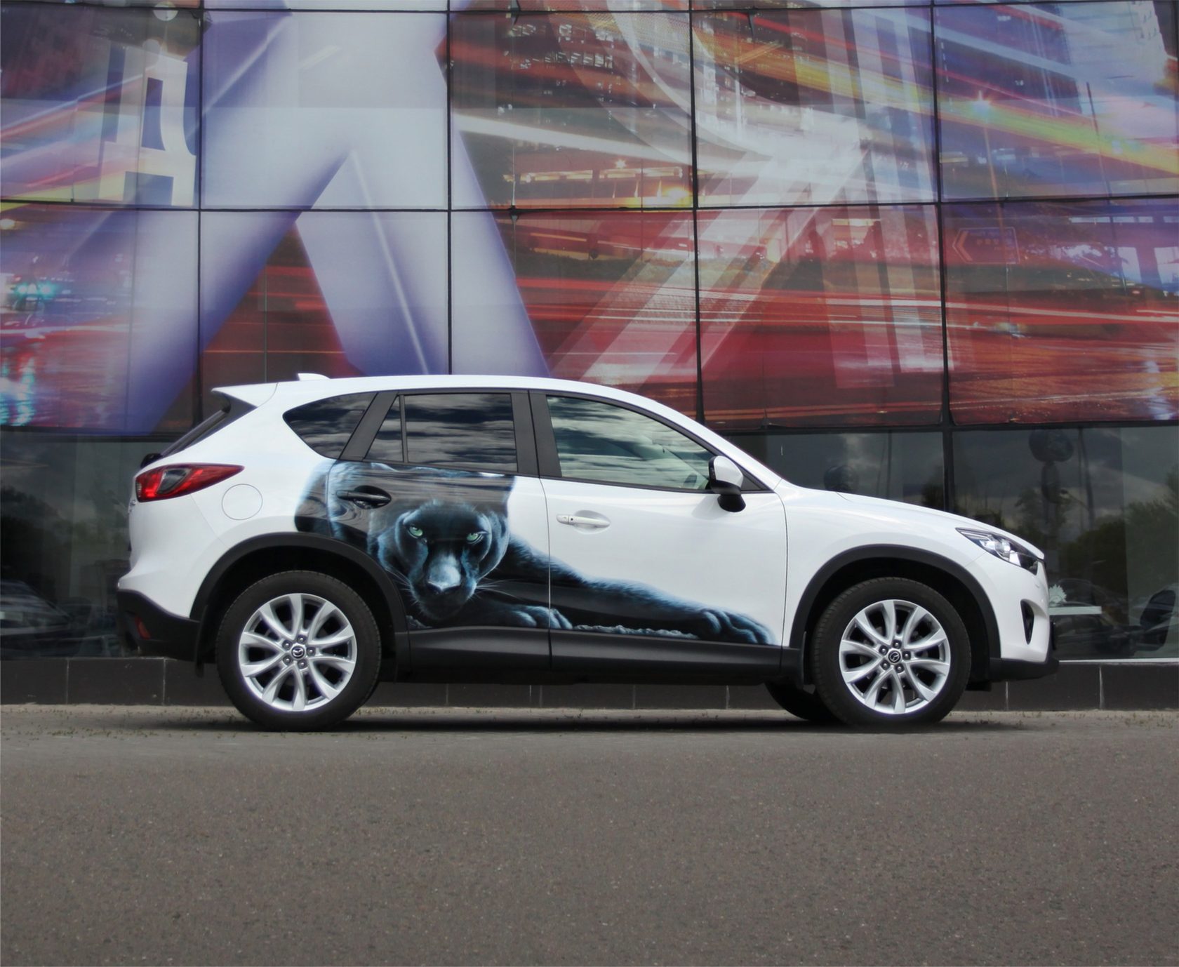 Аэрография Mazda CX 5