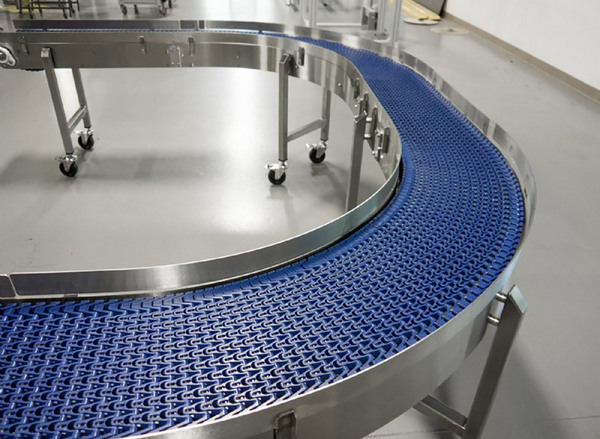 Модульный поворотный конвейер для автоматизации