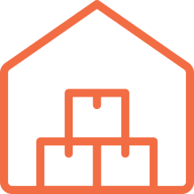 Иконка склада с водонагревателями