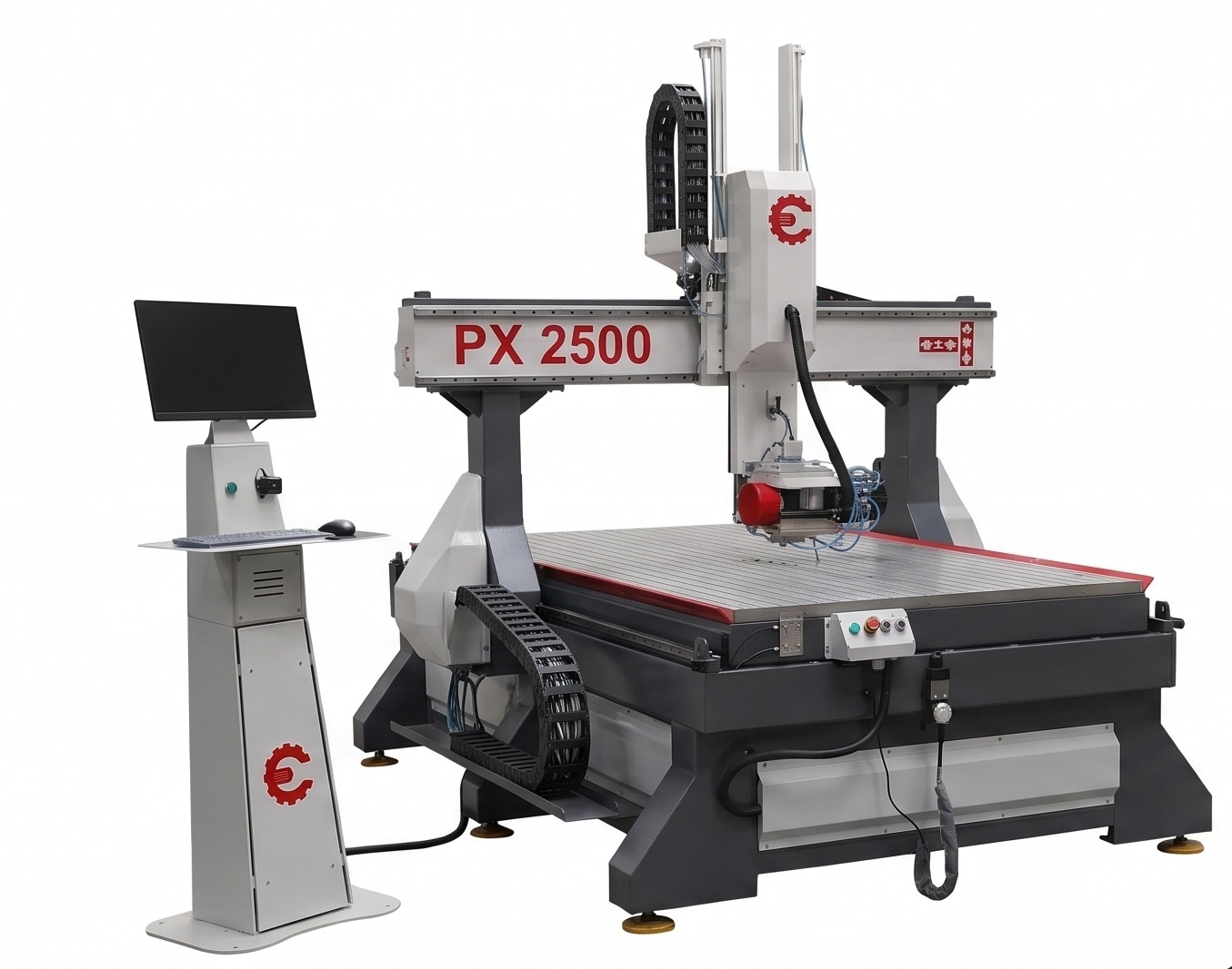 Станок PX2500 — рабочая зона
