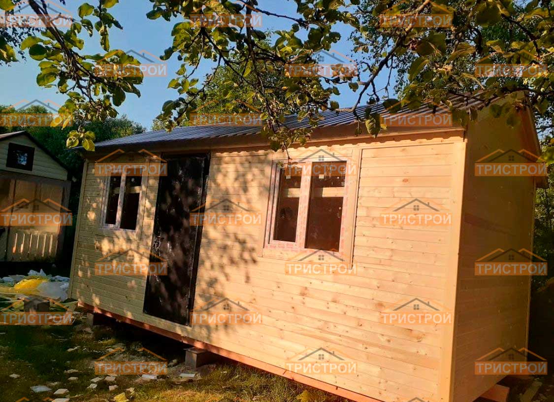 ТриСтрой | Бытовки, хозблоки и дома для дачи любых размеров и конструкций