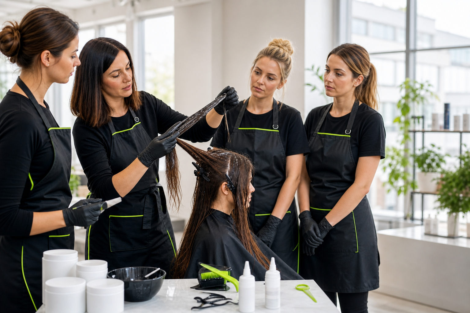 Мастер-класс SAVE YOUR HAIR: практика мастеров в группе