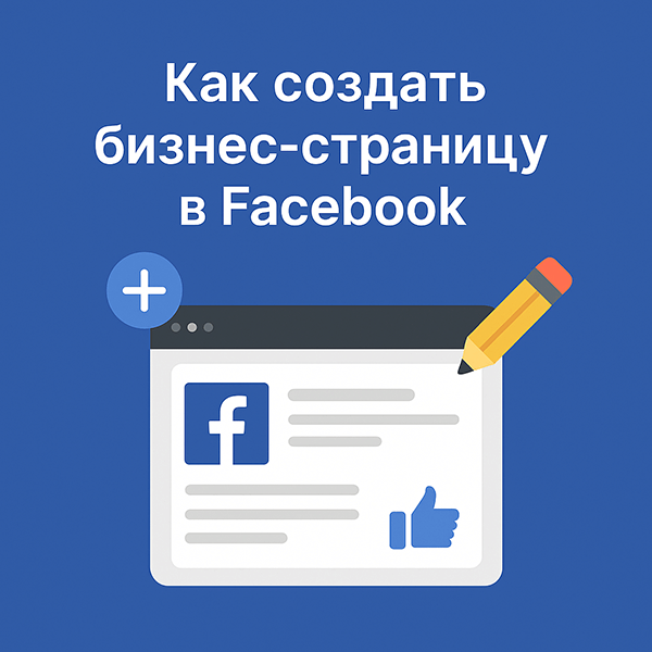 Как создать бизнес-страницу в Facebook