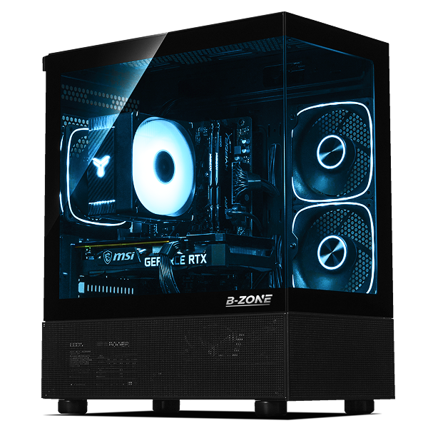 Игровой ПК RYZEN 5 7500F RTX 5060 TI чёрный