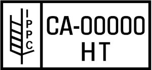 Breakdown of ISPM 15 certification stamp components