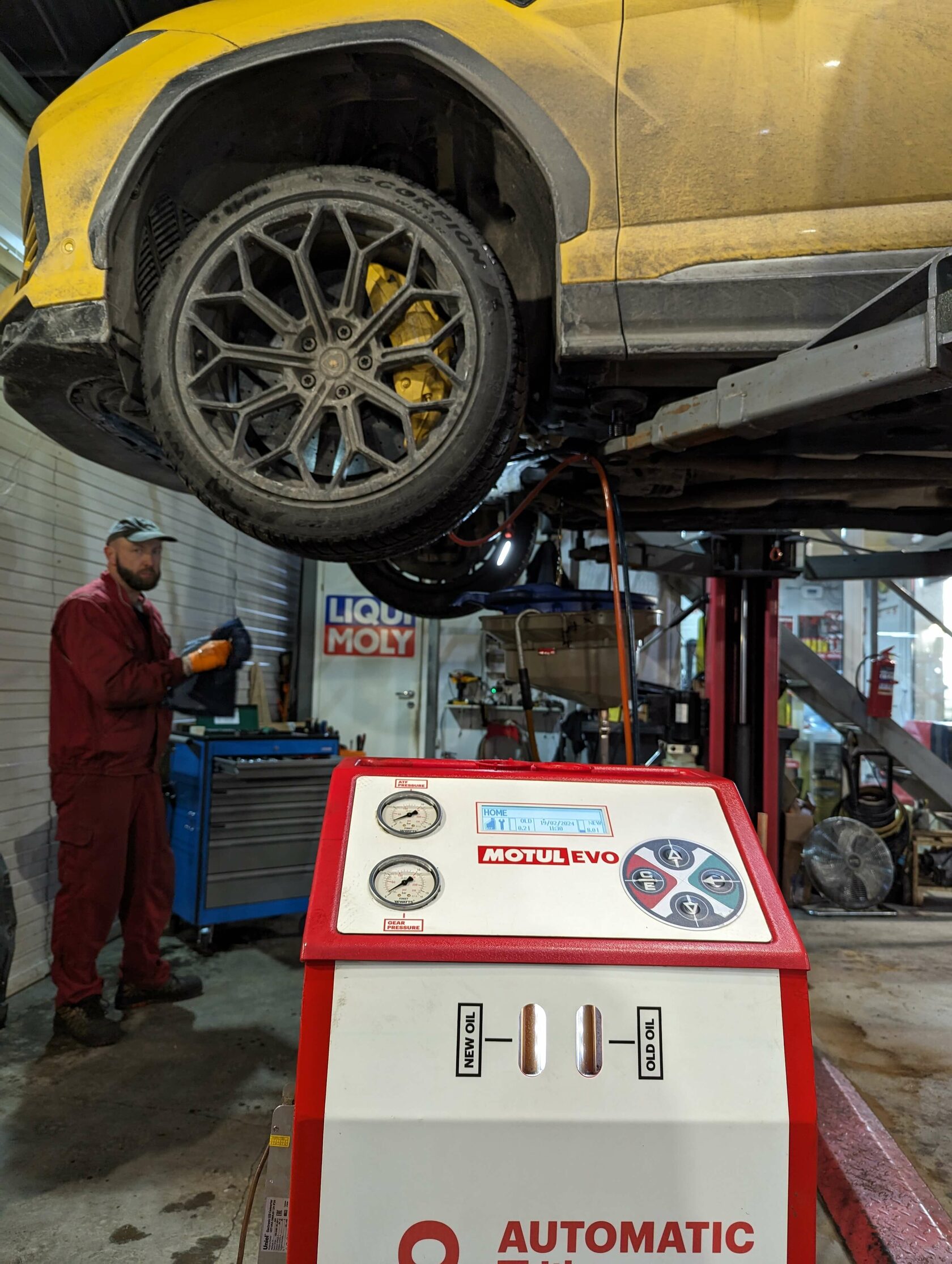 Состояние старого масла АКПП