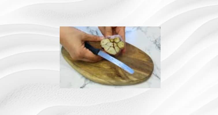 Приготовление паштета из баклажанов с грецкими орехами и чесноком: шаг 5