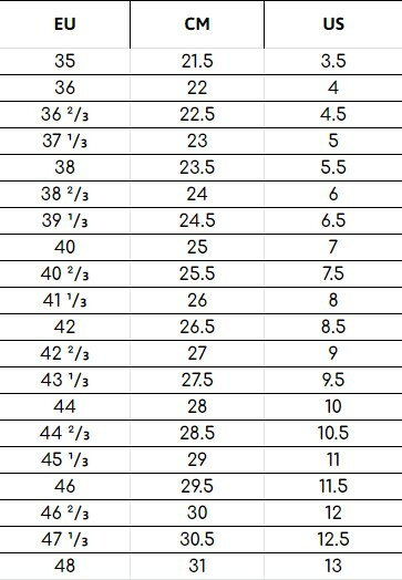 Size Chart - N1 OUTLET