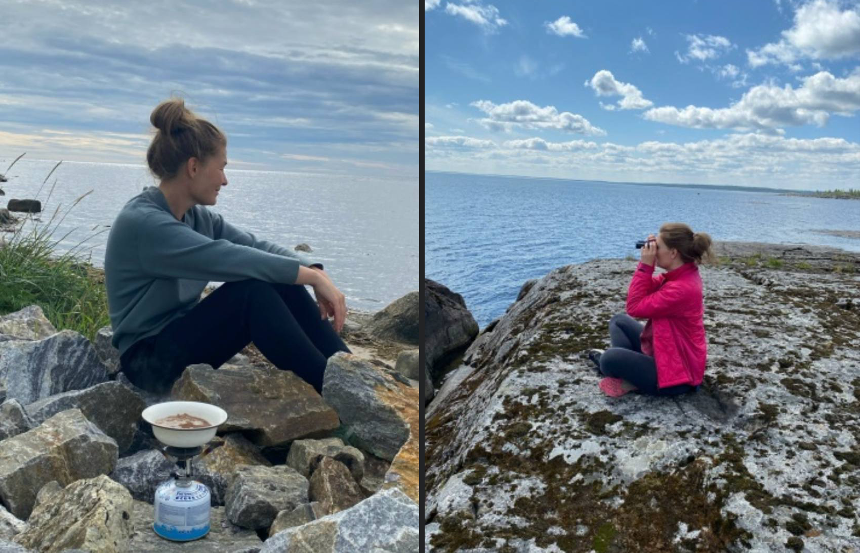 Анастасия Богарне на природе — фото