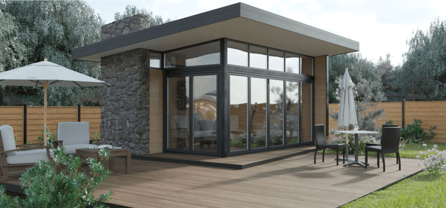 Строительство бани, гаража, беседки, навеса, по технологии Сипволл (Sipwall) со всеми коммуникациями в доме: газ, вода, эл-во, автономная канализация (Про-Био), интернет