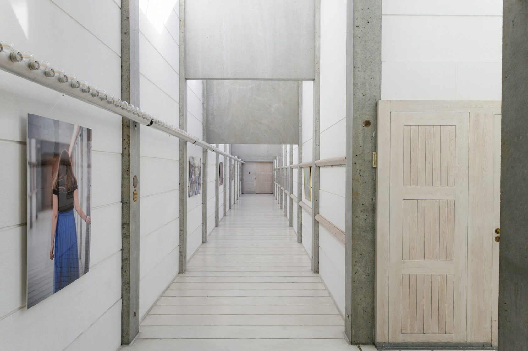 Exhibition space interior