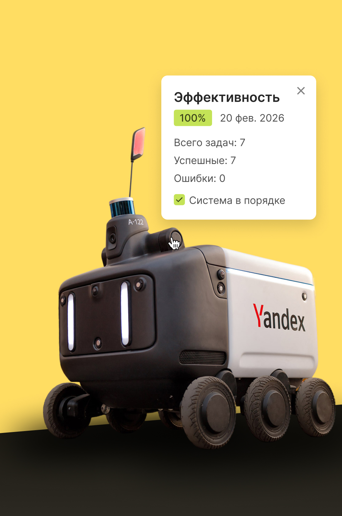 Кейс Яндекса: дашборды для роботов-доставщиков