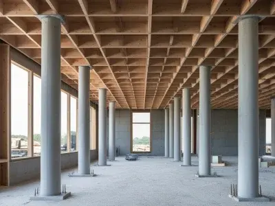 монолитные работы балки колонны