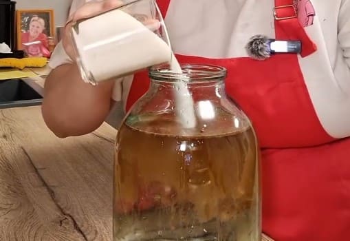 Приготовление кваса из кофе в домашних условиях: шаг 2