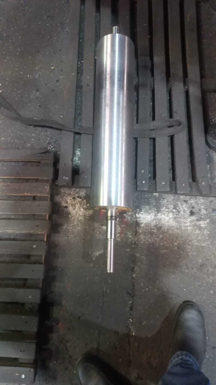 вал ленточного конвейера 103.К из стали 40Х с ТВЧ и шпонкой — производство А-СТИЛ ГРУПП