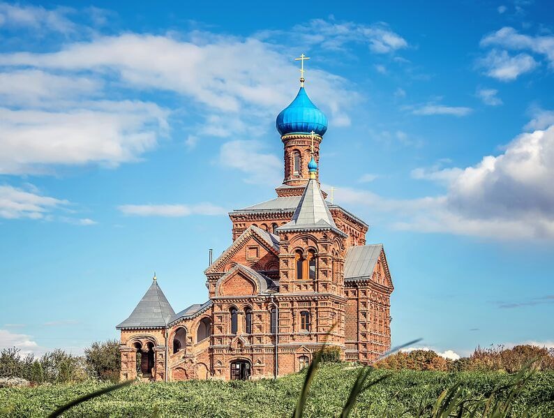 Фото: Николо-Георгиевский храм в деревне Смогири Кардымовского района, источник: https://t.me/iervladislav