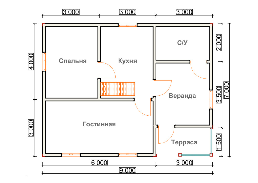 Проект дома д22