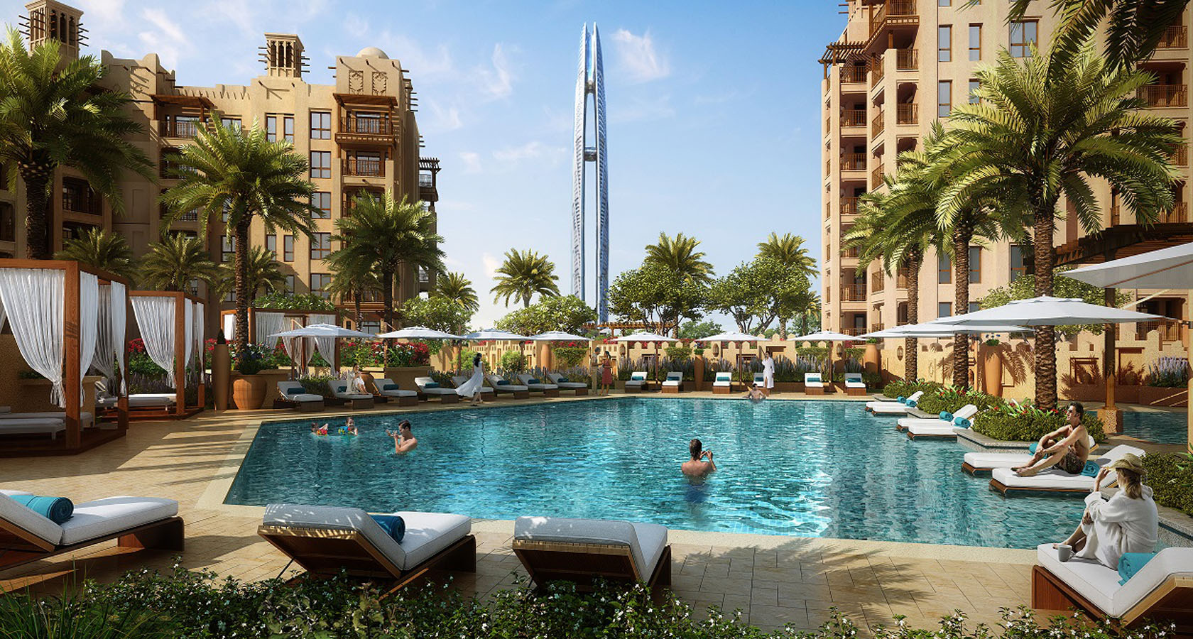 Madinat Jumeirah Living Dubai площадь