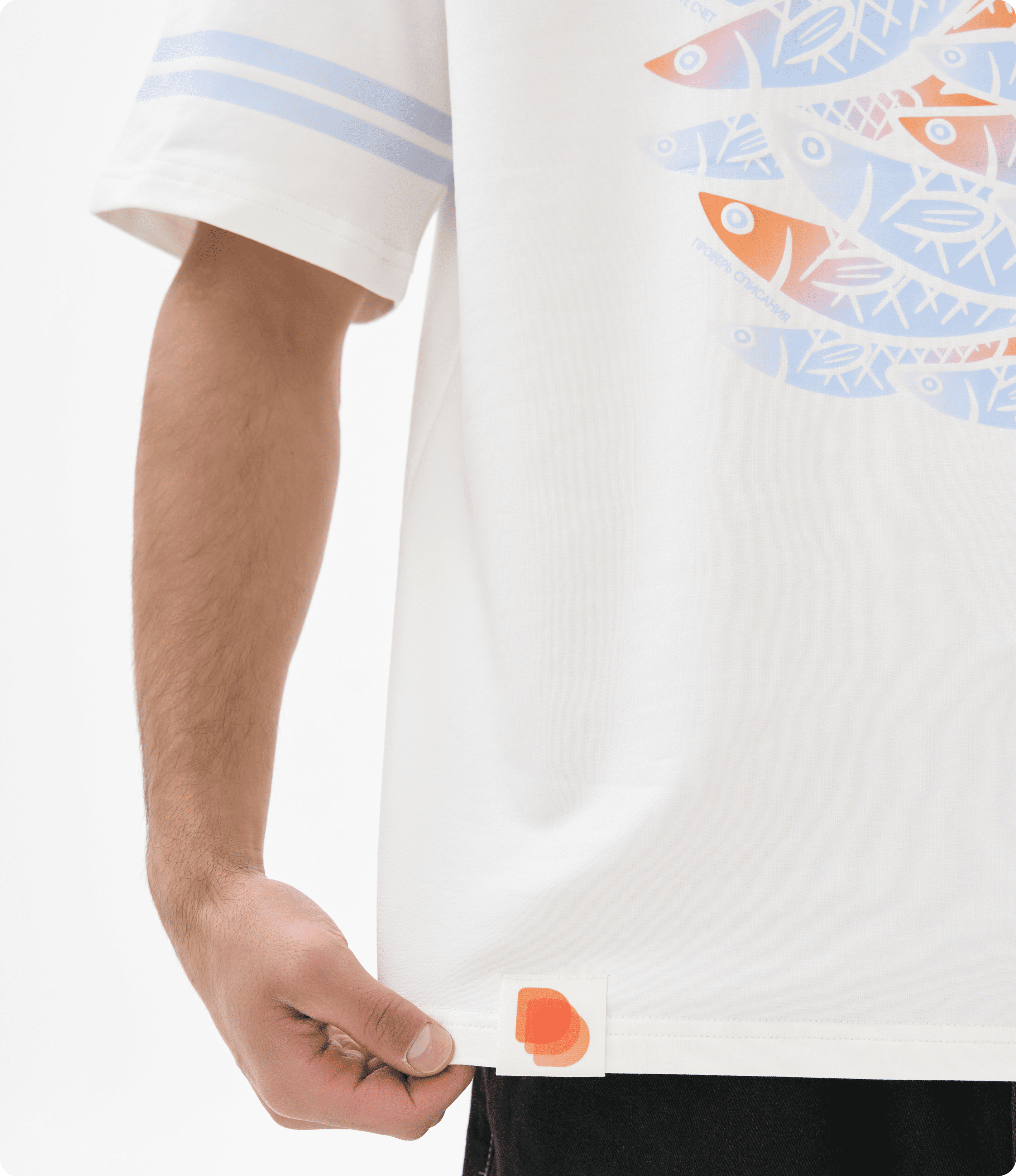 DTF-печать на футболке