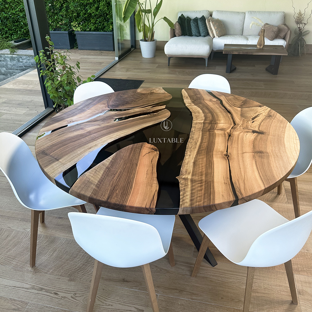 Tavolo Rotondo Da Pranzo Tavolo Rotondo Con Basamento Centrale