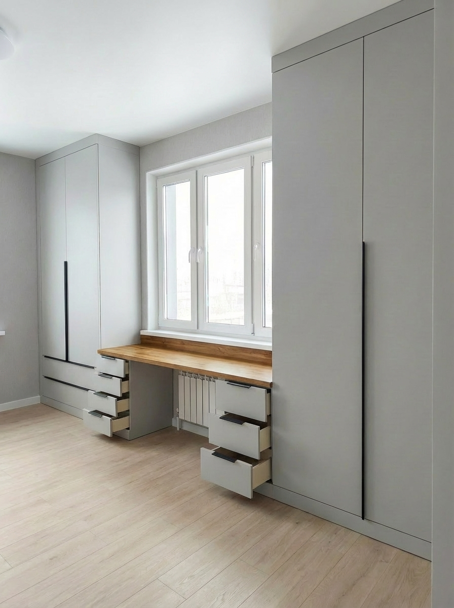 рабочая зона у окна