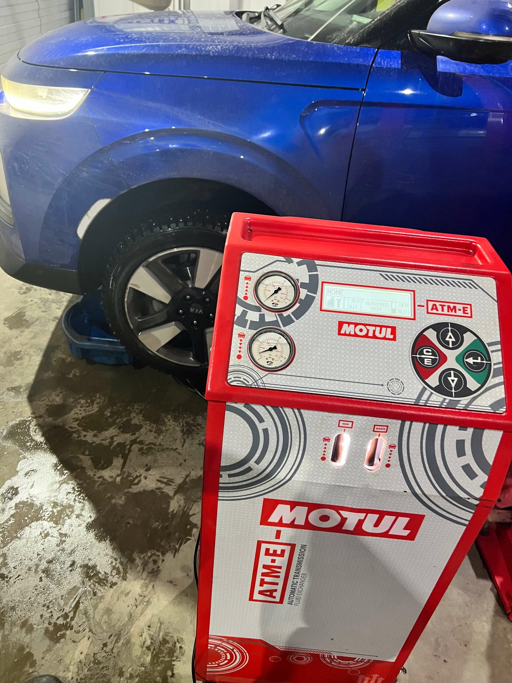 Установка Motul Evo для АКПП Kia